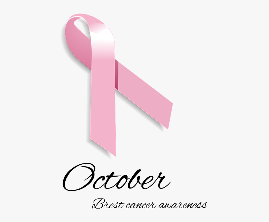 Pink, Ribbon, October, Breast Cancer, Awareness, Woman - Marking Tools, HD Png Download, Free Download