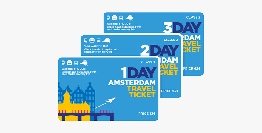 Amsterdam Region Travel Ticket, HD Png Download, Free Download