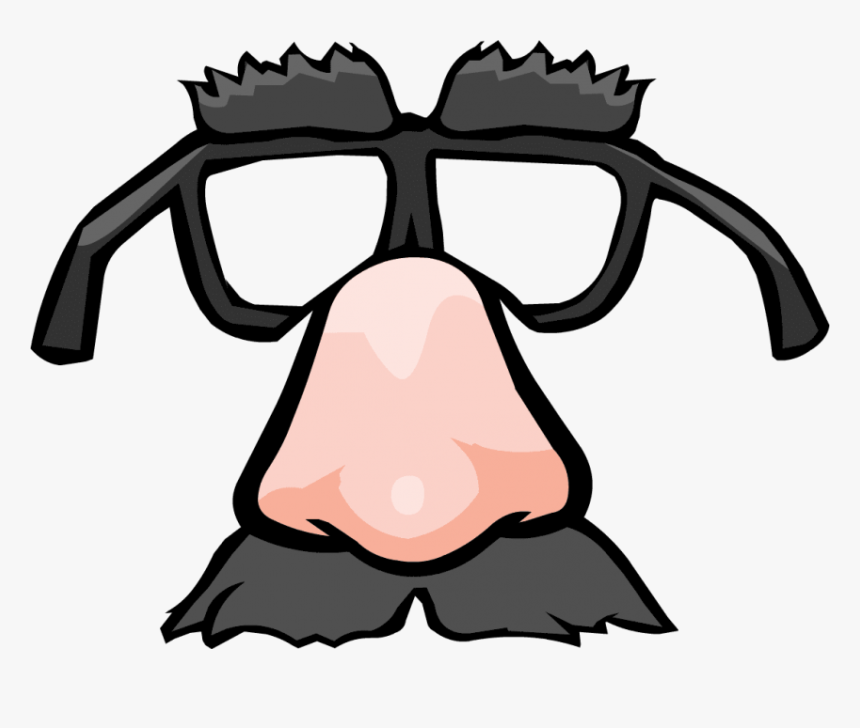 Cartoon Glasses Png - Funny Face Clipart Transparent, Png Download, Free Download