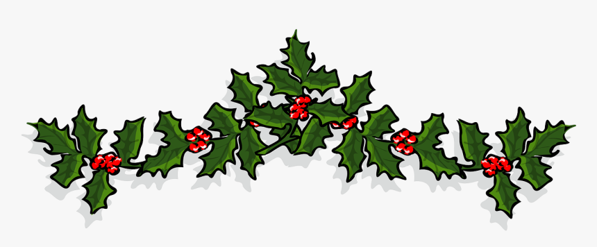 Christmas Holly Transparent, HD Png Download, Free Download