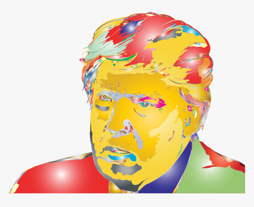 Donald Trump Portrait 3 Surreal - Illustration, HD Png Download, Free Download