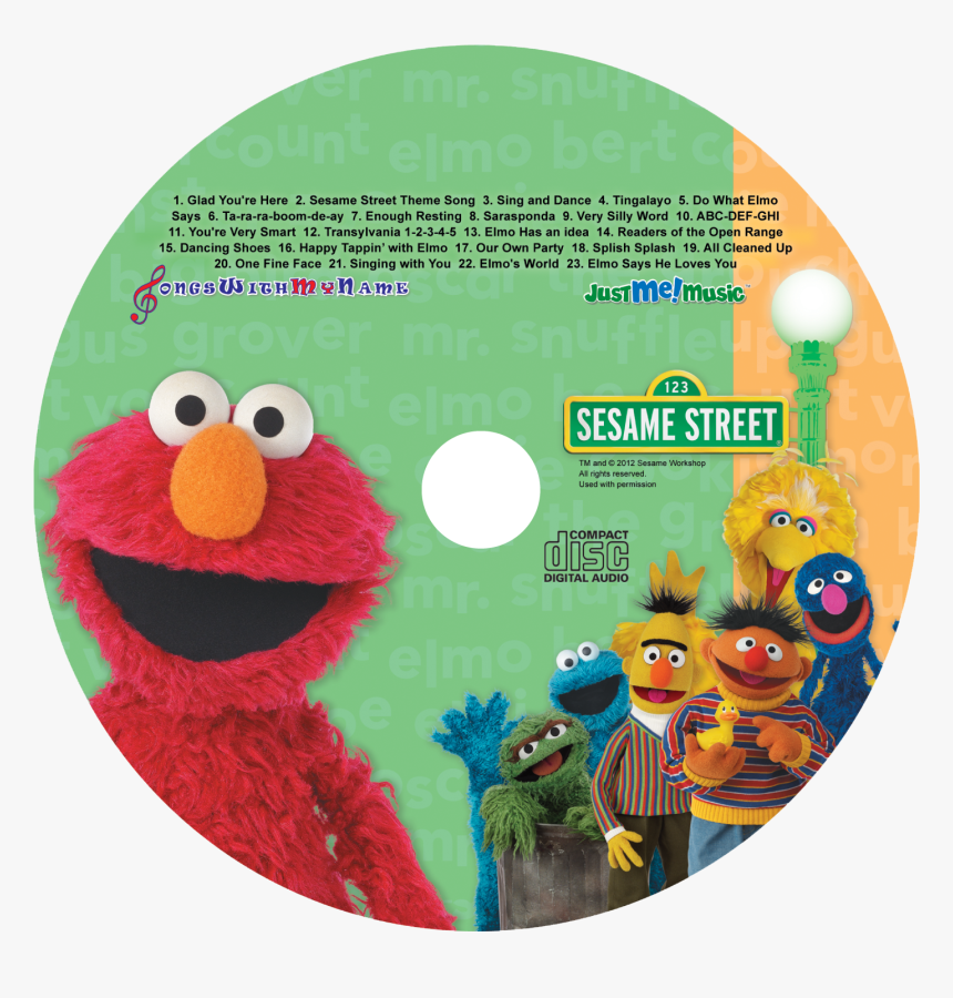 Elmo - Elmo Personalised Cd, HD Png Download, Free Download