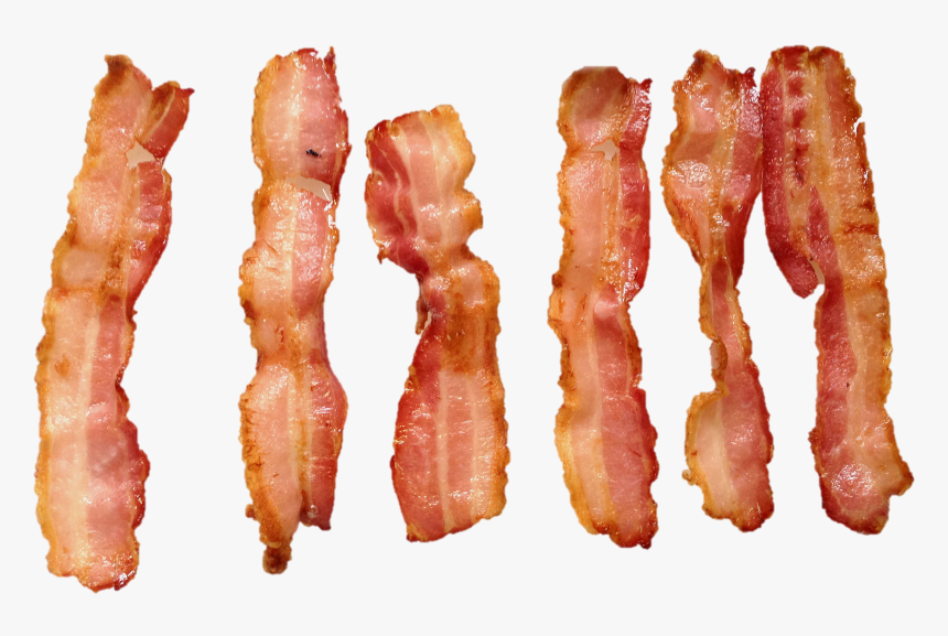 Bacon - Fried Bacon Png, Transparent Png, Free Download