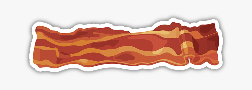 Bacon Sticker - Bacon Sticker Png, Transparent Png, Free Download