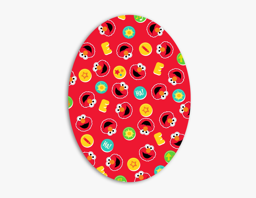 Sesame Street Elmo Sleeptime Lite Shell Pattern - Circle, HD Png Download, Free Download