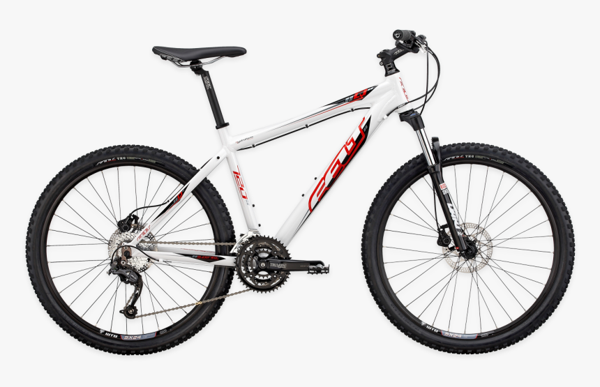 Bicycle Png - White Cannondale Mountain Bike, Transparent Png, Free Download