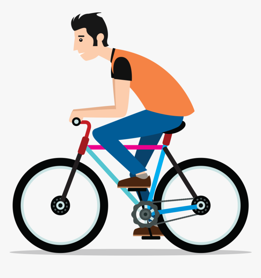 Riding Bicycle Png - Thule Bike Stacker, Transparent Png, Free Download