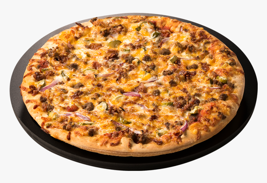 Bacon Cheeseburger Pizza - Barbeque Chicken Pizza Png, Transparent Png, Free Download