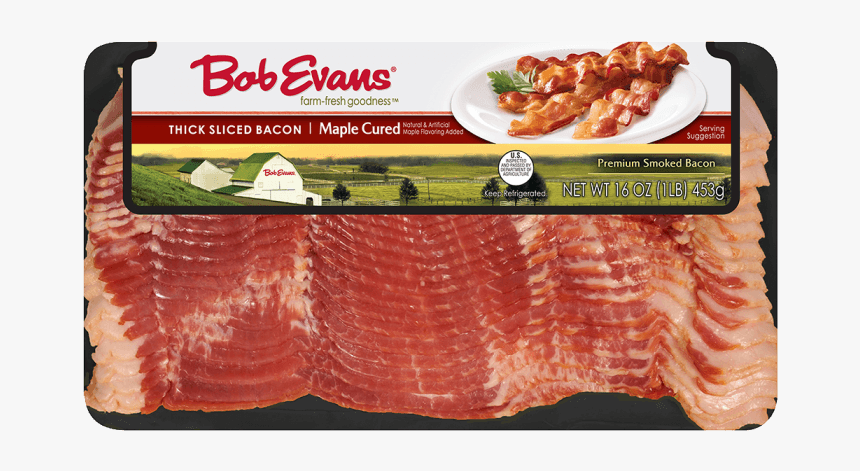 Bob Evans Maple Bacon - Bob Evans, HD Png Download, Free Download