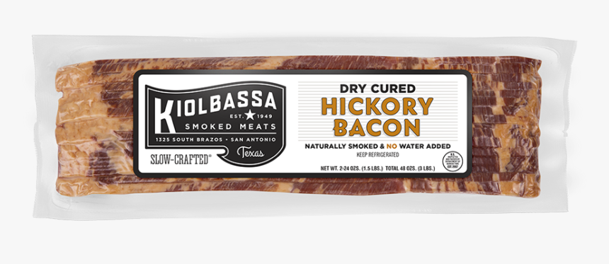 Kiolbassa Hickory Bacon - Pumpernickel, HD Png Download, Free Download