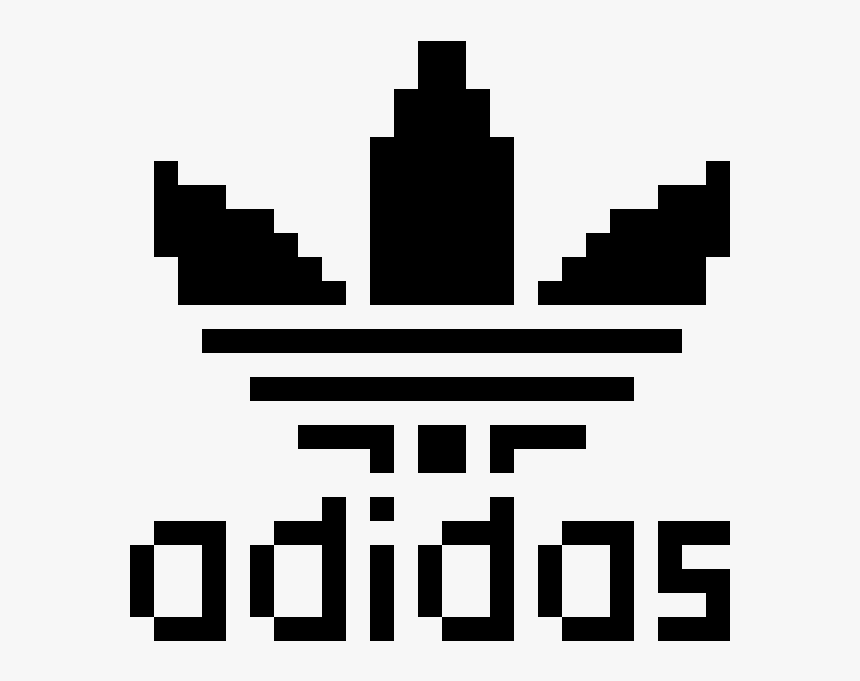 Adidas Shirt Price Philippines - Adidas Logo Pixel Art, HD Png Download, Free Download