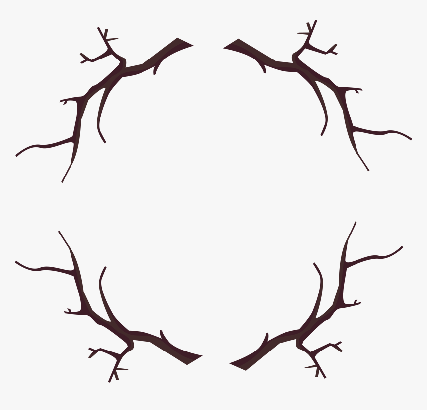 Branch Wood Frame Png Download - Branch Frame, Transparent Png, Free Download