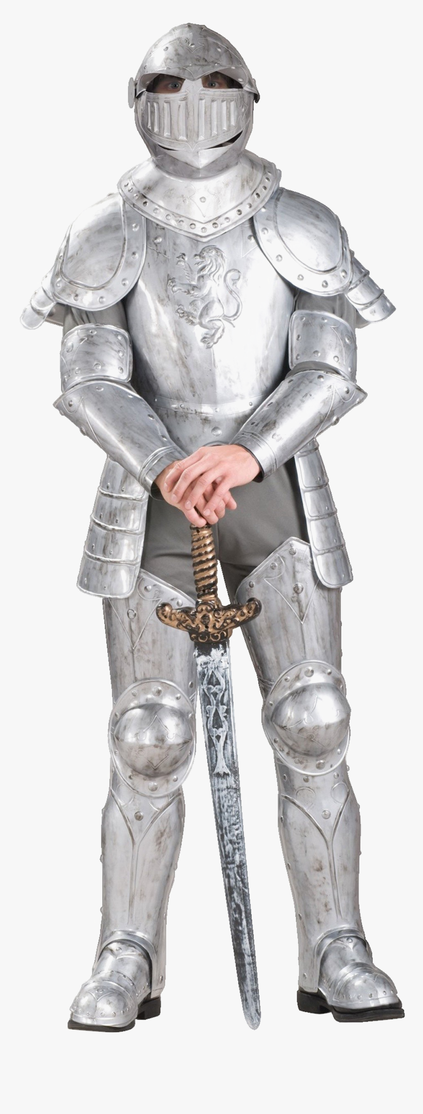 Costume Knight Plate Armour King Arthur - Mens Knight Costume, HD Png Download, Free Download