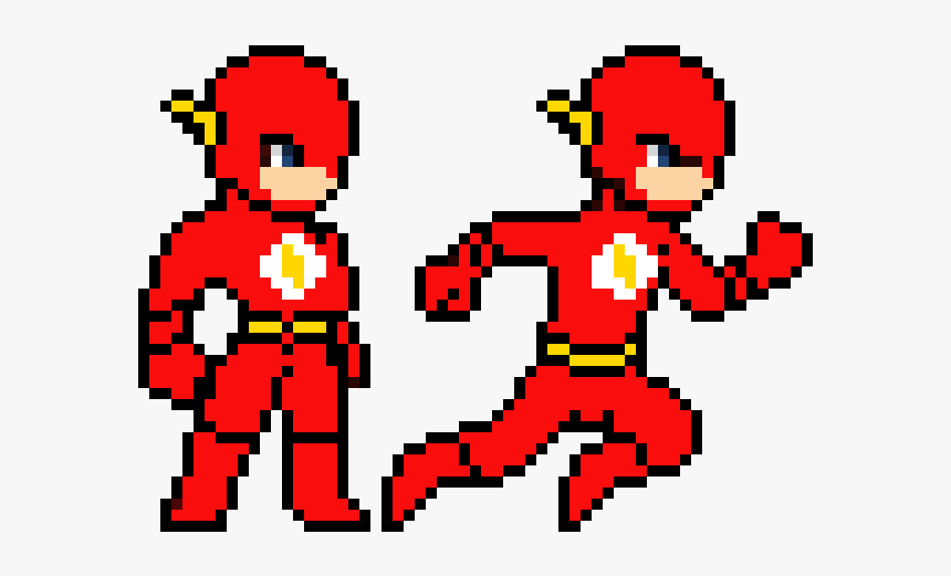 Pixel Art The Flash, HD Png Download, Free Download