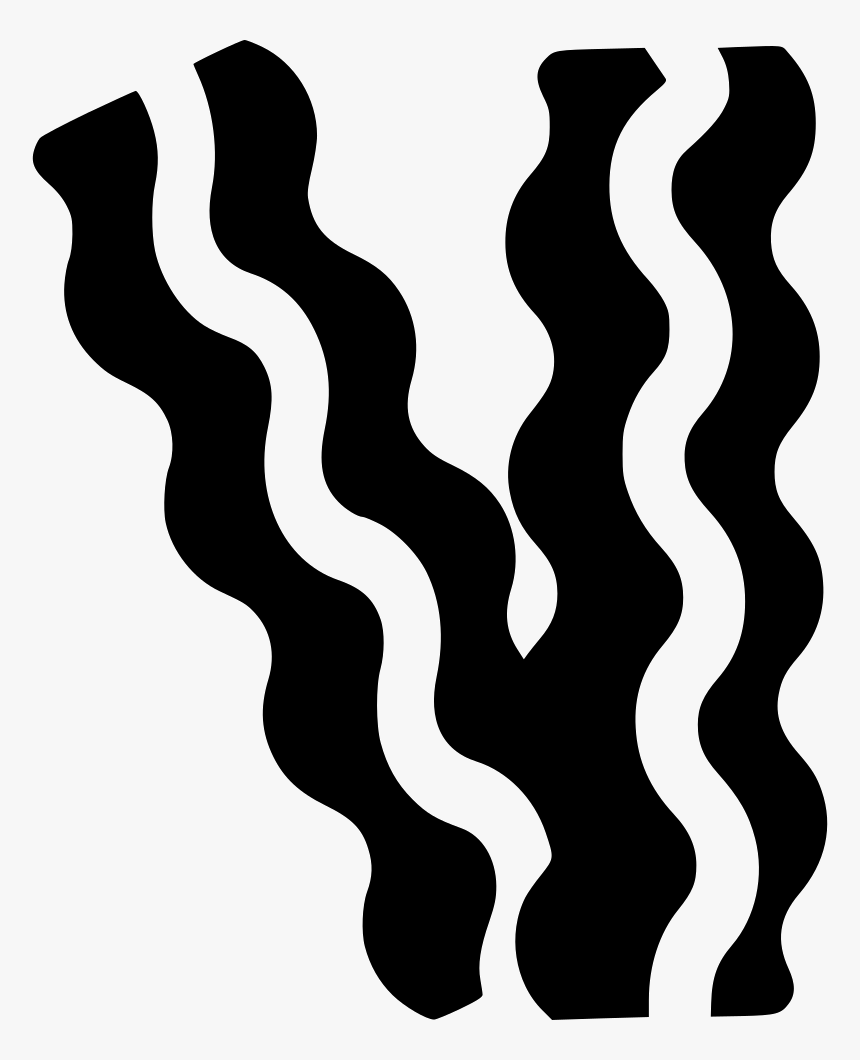 Bacon - Black And White Bacon Clipart, HD Png Download, Free Download