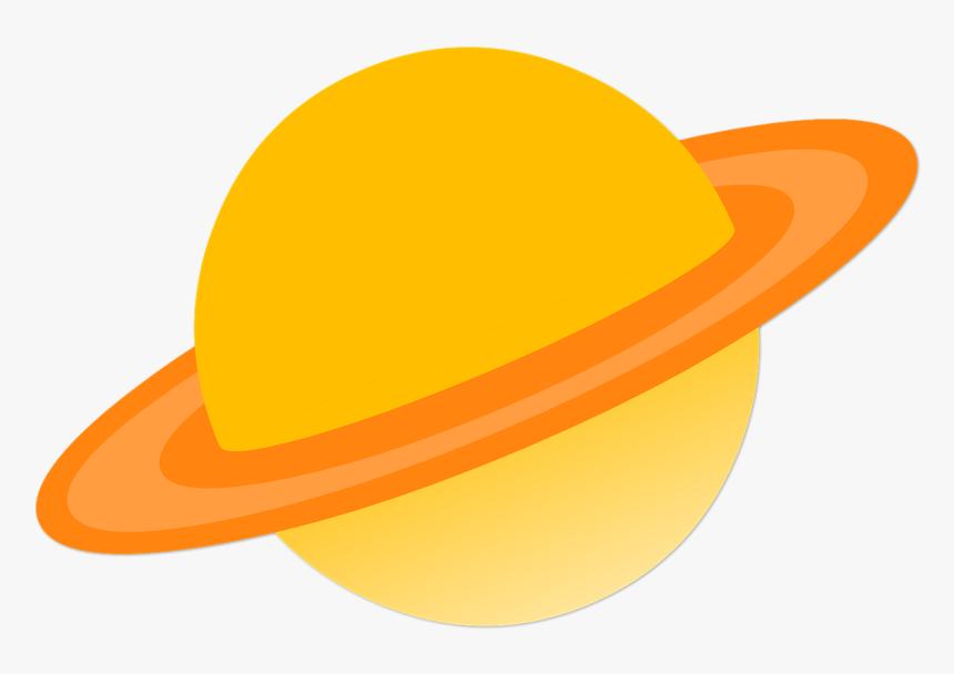 Saturn, Planet, Space, Solar System, Astronomy, Yellow - Saturn Yellow Planet, HD Png Download, Free Download