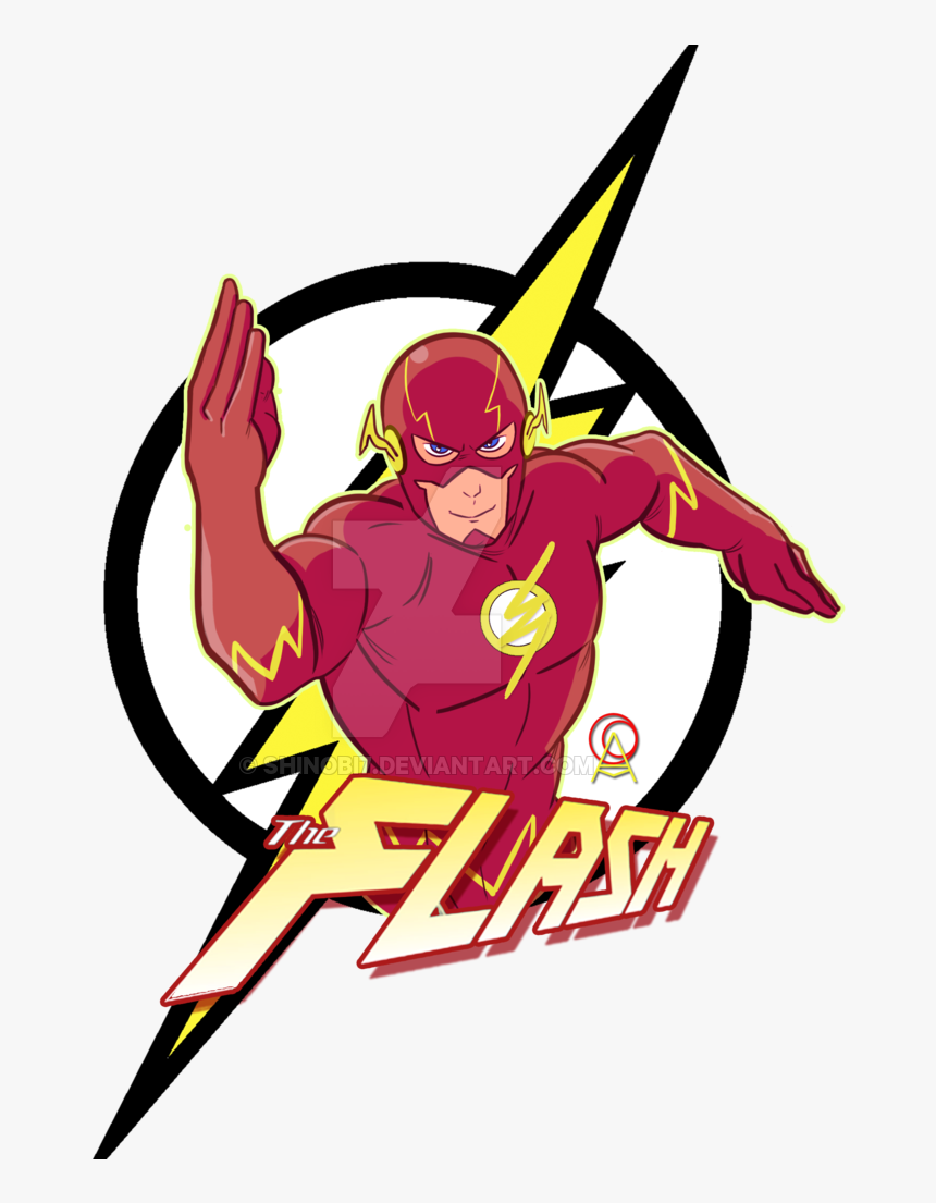 The Flash By Shinobi7 - Logo Superhero Flash Png, Transparent Png, Free Download