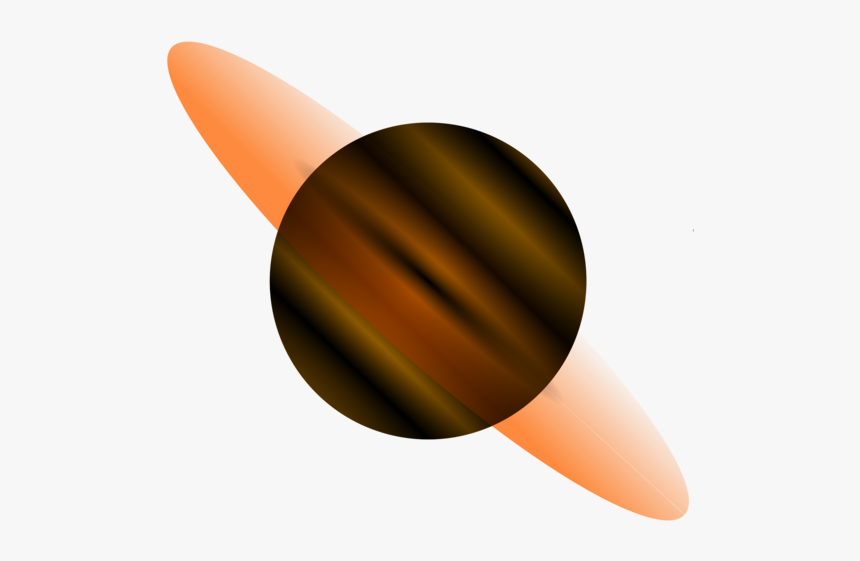 Brown,planet,saturn - Planeta Saturno Dibujo De Saturno, HD Png Download, Free Download