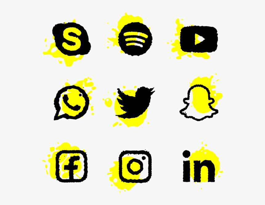 Rustic Social Media Icon Web App Social Media Typewriter - Whatsapp, HD Png Download, Free Download
