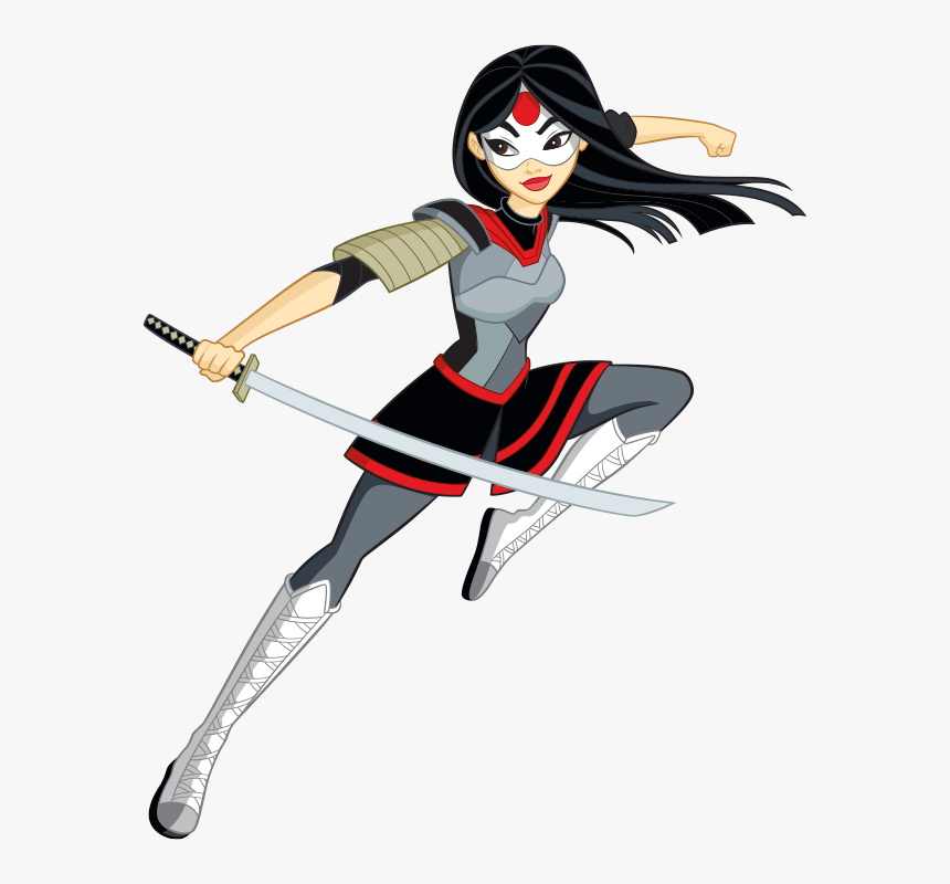 Dc Super Hero Girls Katana - Super Hero Girls Katana, HD Png Download, Free Download