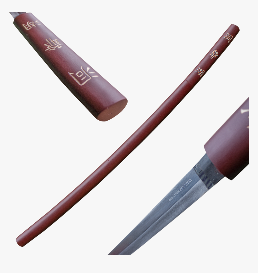 Japanese Shirasaya Katana Sword With Wood Scabbard - Knife, HD Png Download, Free Download