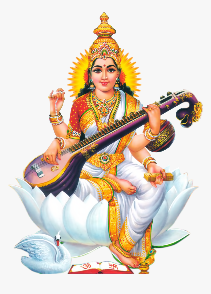 Lord Saraswati Png, Transparent Png, Free Download