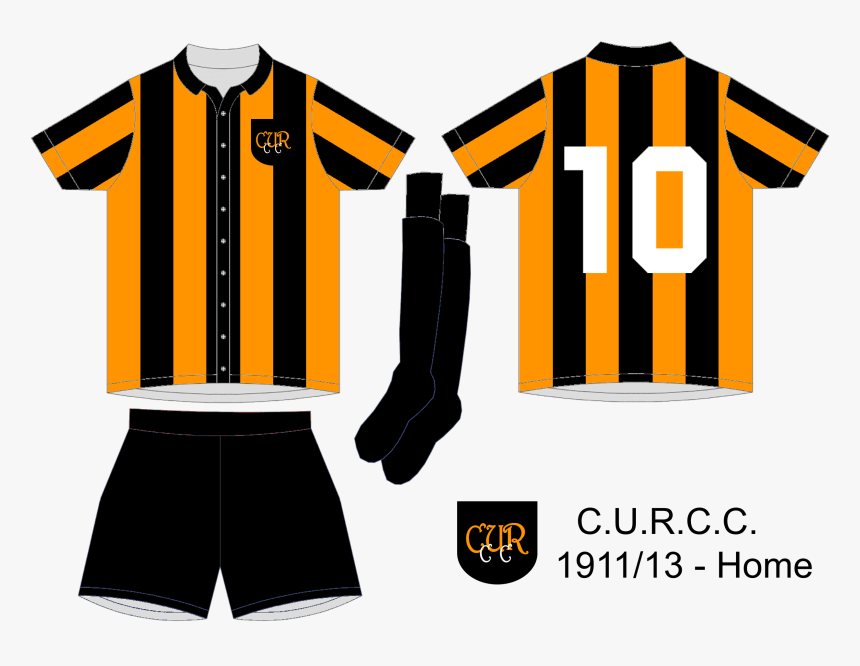File - Curcc 1911-13 - Home - Sports Jersey, HD Png Download, Free Download