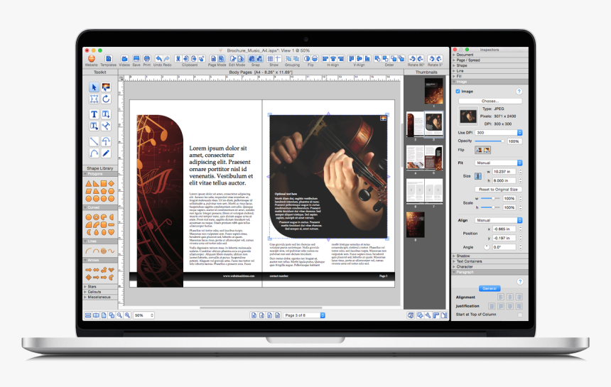 Imac Png Software - Page Layout, Transparent Png, Free Download