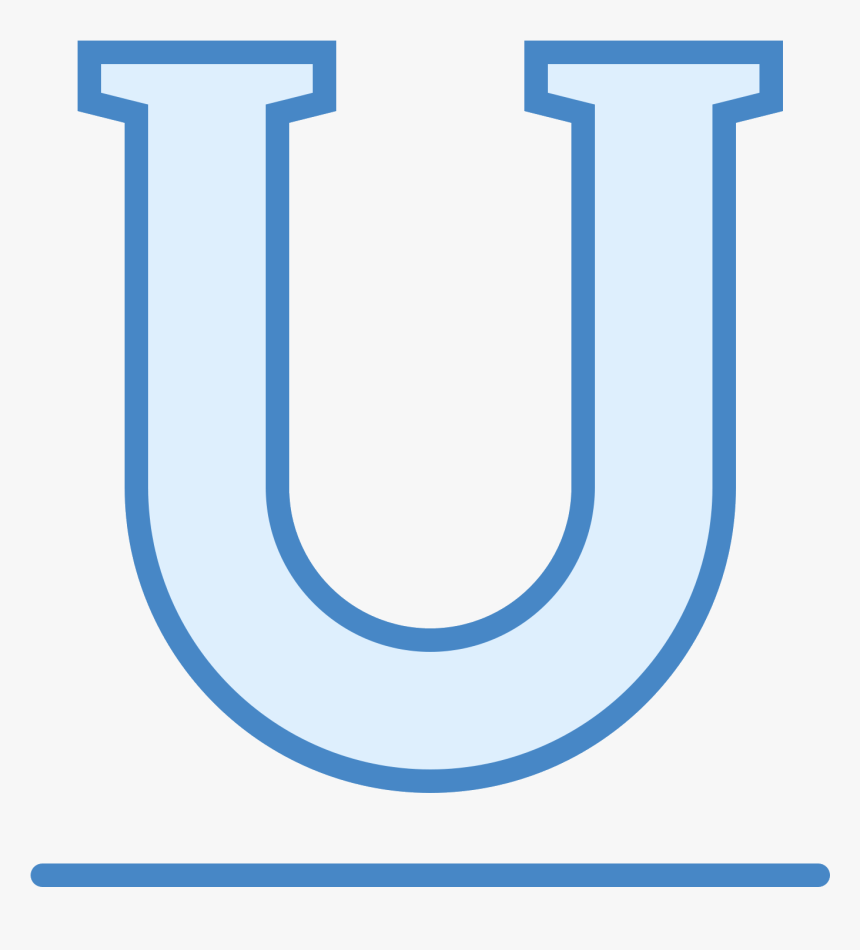 The Icon "underline, HD Png Download, Free Download