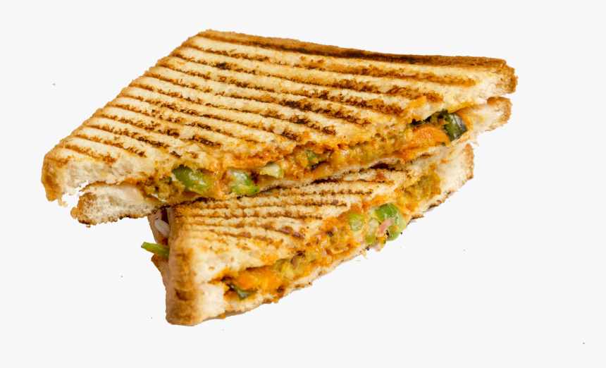 Veg Grilled Sandwich Png, Transparent Png, Free Download