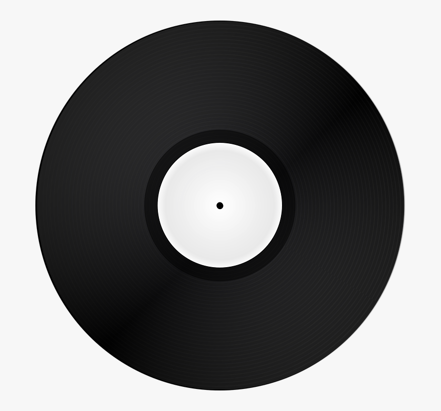 Vinyl, Record, Vintage, Music - Blank Transparent Vinyl Record, HD Png Download, Free Download
