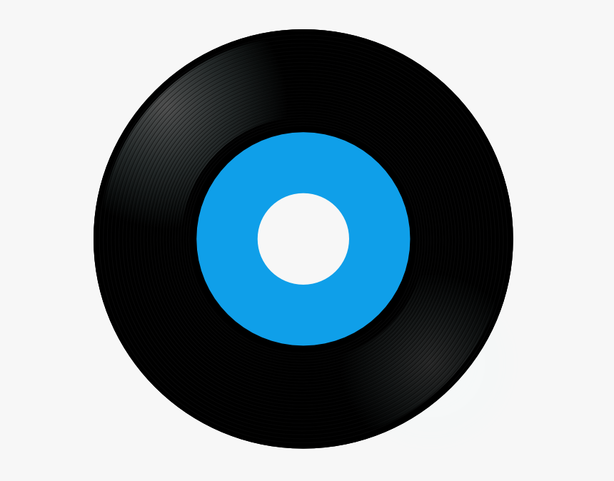 Blue Record Svg Clip Arts - Circle, HD Png Download, Free Download