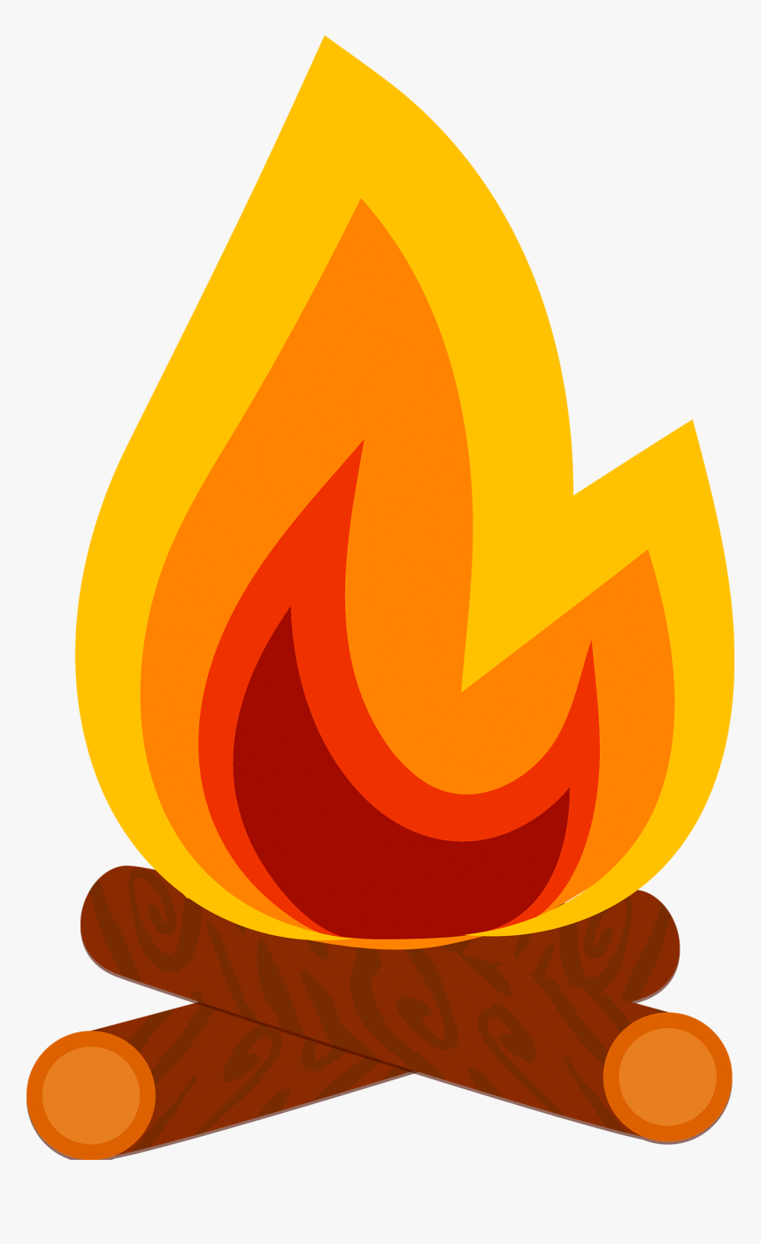 Bonfire Flame Clip Art - Bonfire Clipart Png, Transparent Png, Free Download