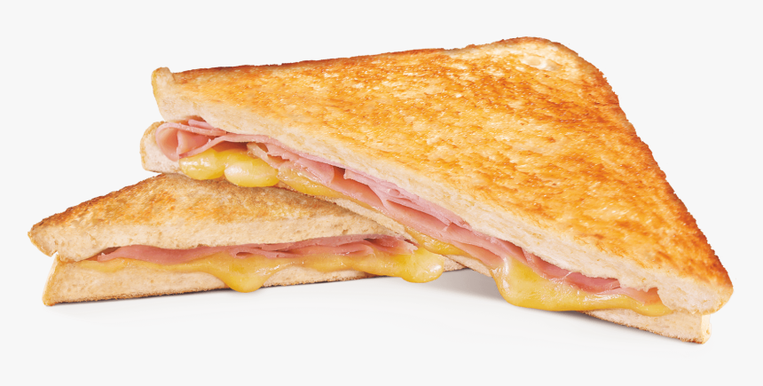 Ham & Cheese Toastie - Ham And Cheese Sandwich Png, Transparent Png, Free Download