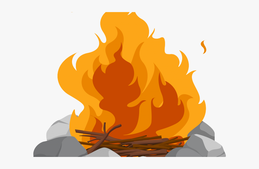 Campfire Clipart Fire Ring - Campfire Transparent Background, HD Png Download, Free Download