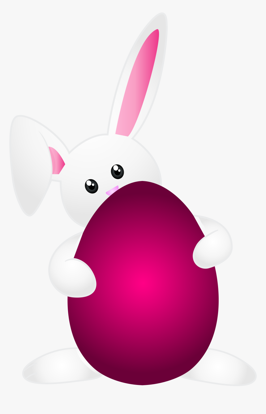 Easter Bunny Png Clip - Ears Easter Bunny Png, Transparent Png, Free Download