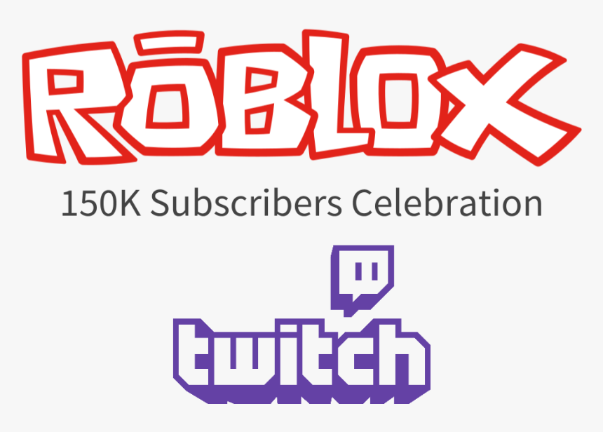 Roblox"s 150k Twitch Followers Celebration , Png Download - Graphic Design, Transparent Png, Free Download