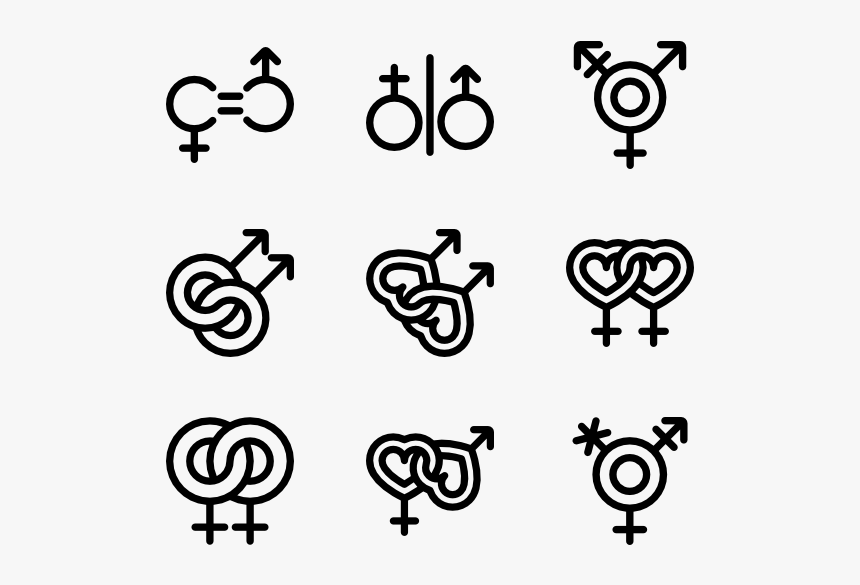 Genders - Jewelry Icon, HD Png Download, Free Download