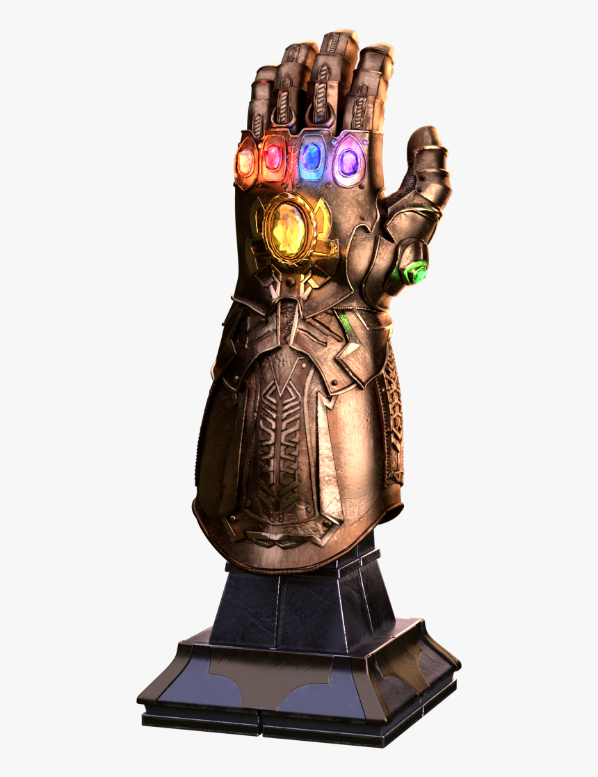 Thanos Infinity Stone Gauntlet Png Clipart - Infity Gauntlet Png, Transparent Png, Free Download