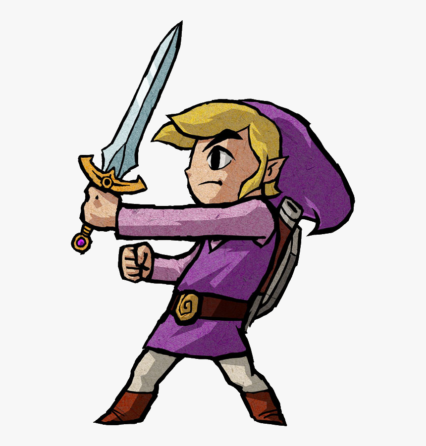 If It Happens - Four Swords Purple Link, HD Png Download, Free Download