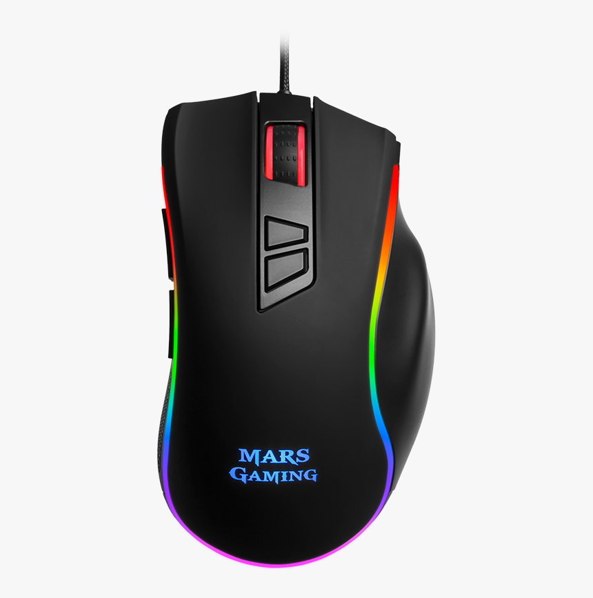 Mm318 Gaming Mouse - Led Gaming Mouse Mars Gaming Mm218 10000 Dpi Black, HD Png Download, Free Download