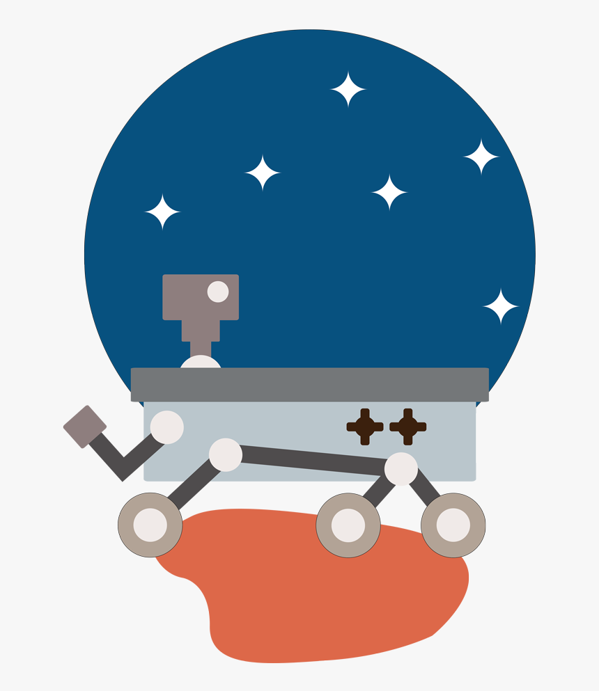 Rover On Mars Clipart, HD Png Download, Free Download