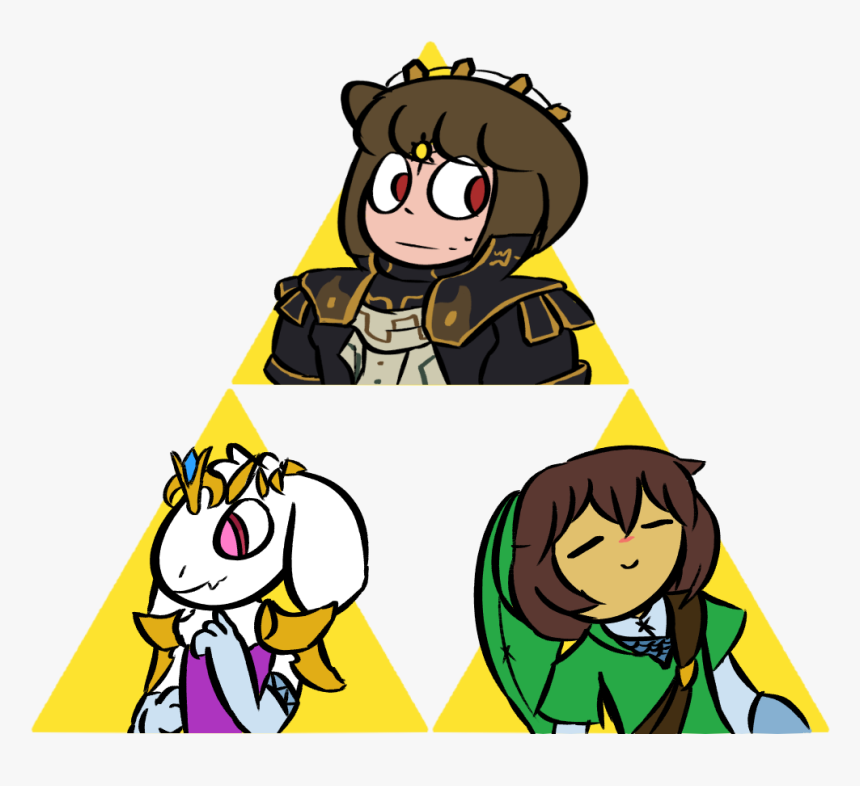 Undertale Yellow Clip Art - Undertale Triforce, HD Png Download, Free Download