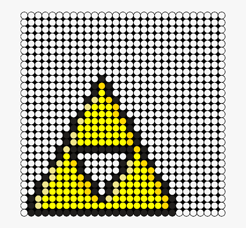 Zelda Triforce Perler Bead Pattern / Bead Sprite - Excision Perler Pattern, HD Png Download, Free Download