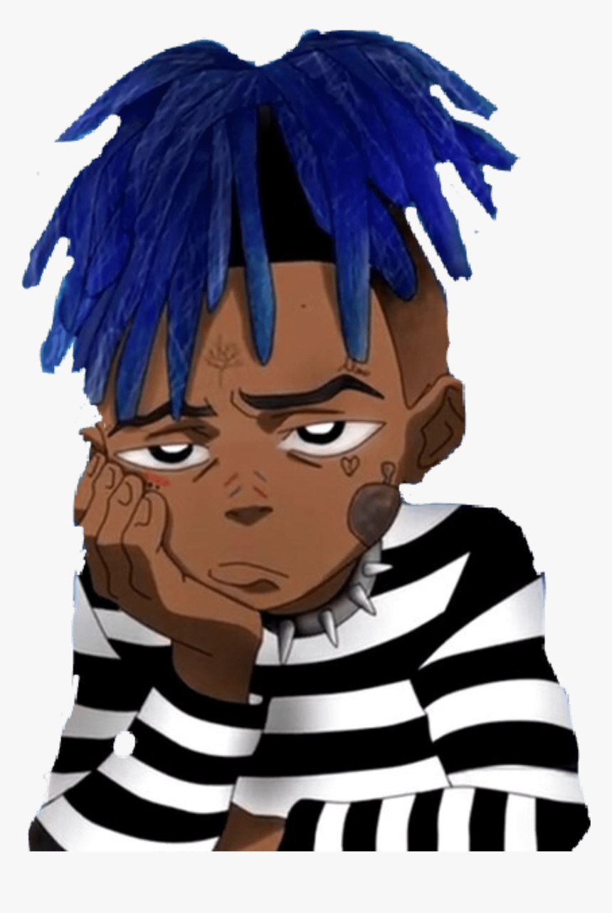 Xxxtentacion Cartoon , Png Download - Xxxtentacion As A Cartoon, Transparent Png, Free Download