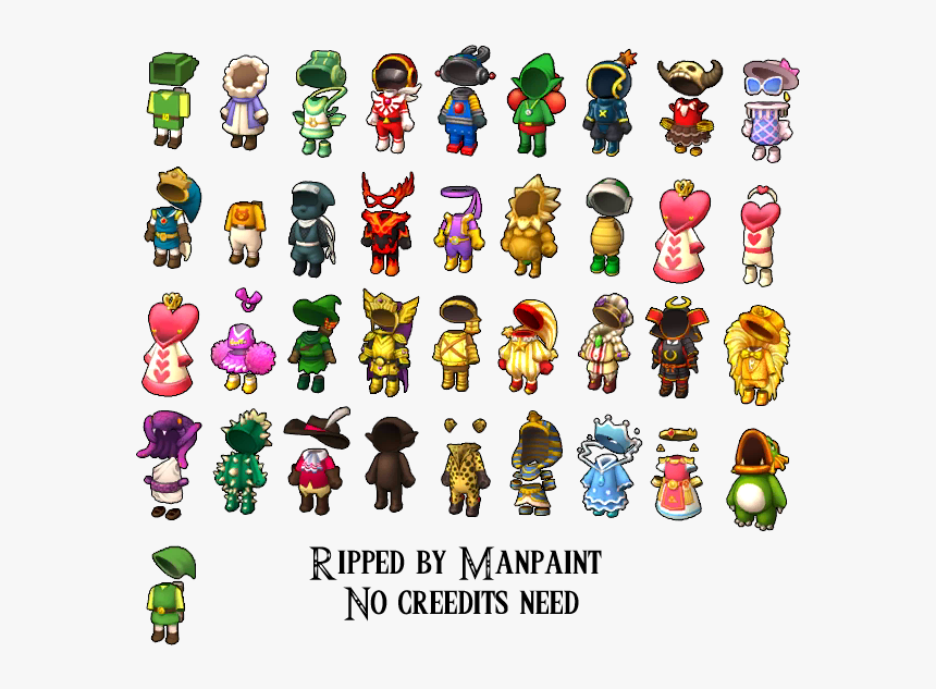 Triforce Heroes Costumes , Png Download - Legend Of Zelda Tri Force Heroes Costumes, Transparent Png, Free Download