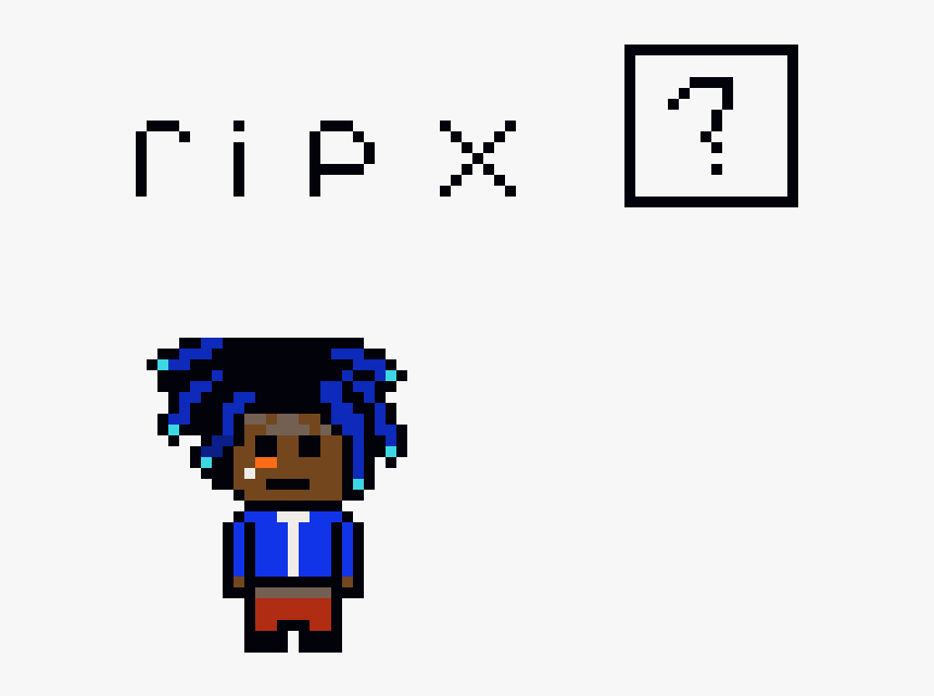 Xxx Tentacion Pixel Art, HD Png Download, Free Download