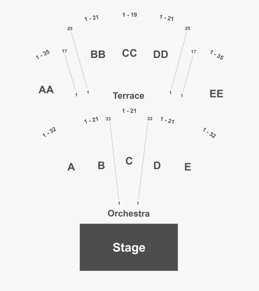 Wamu Theater Seating Chart Ga7, HD Png Download, Free Download