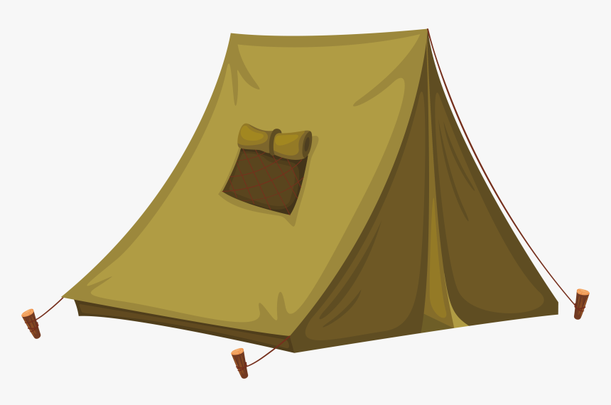 Army Green Field Tent Png Download - Tent Clipart, Transparent Png, Free Download