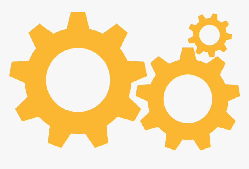 A Cog Icon - Icon Setting Blue Png, Transparent Png, Free Download